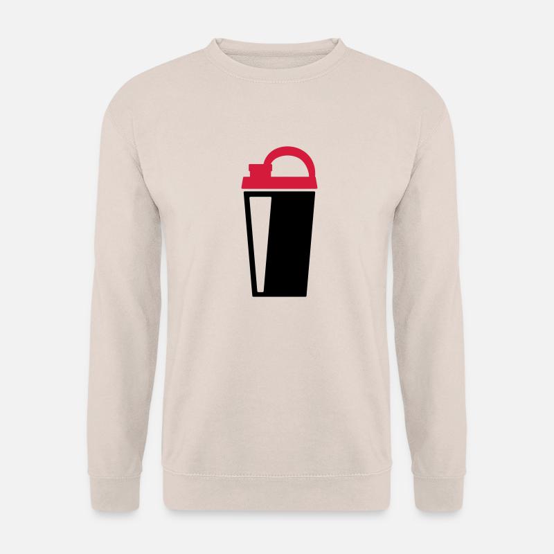 Protein Shaker - Unisex Pullover - Sand