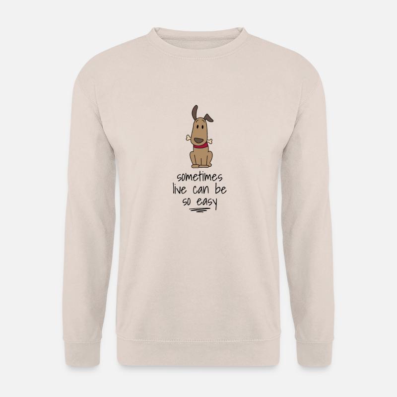 Hund - Unisex Pullover - Sand