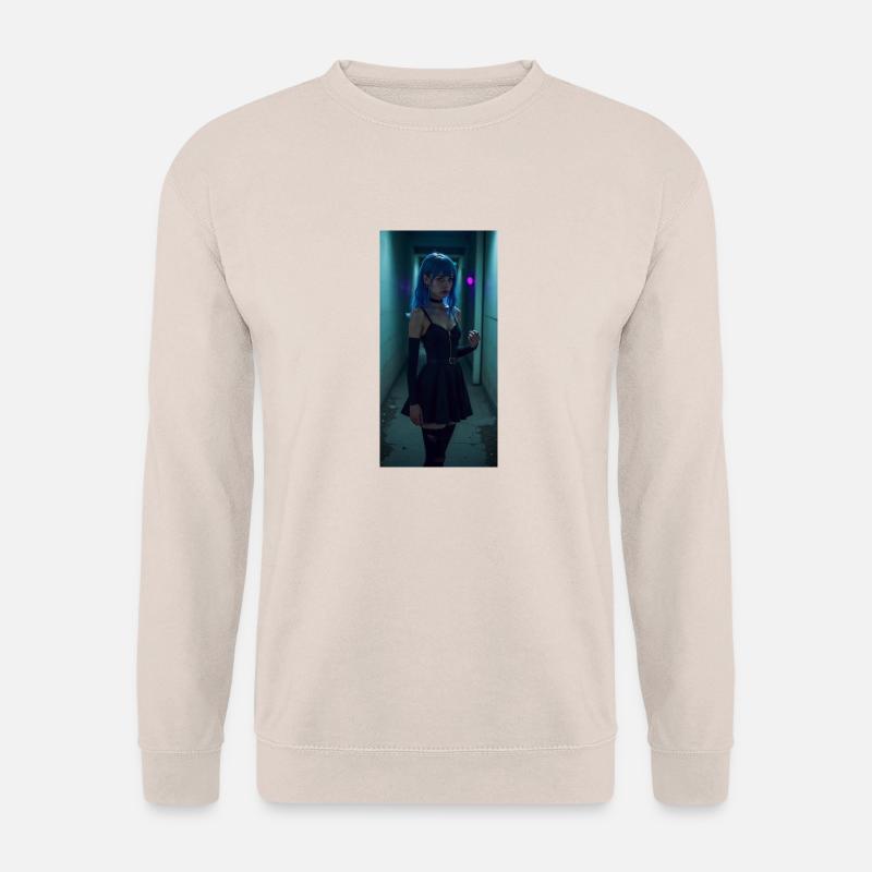 ANIME MÄDCHEN SWS - Unisex Pullover - Sand