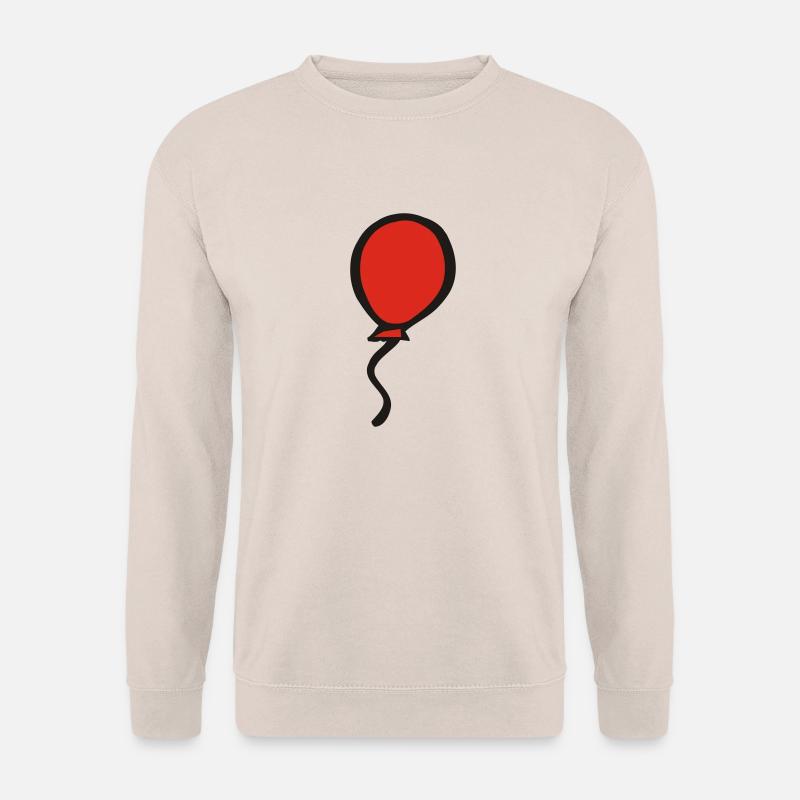 Roter Luftballon - Unisex Pullover - Sand
