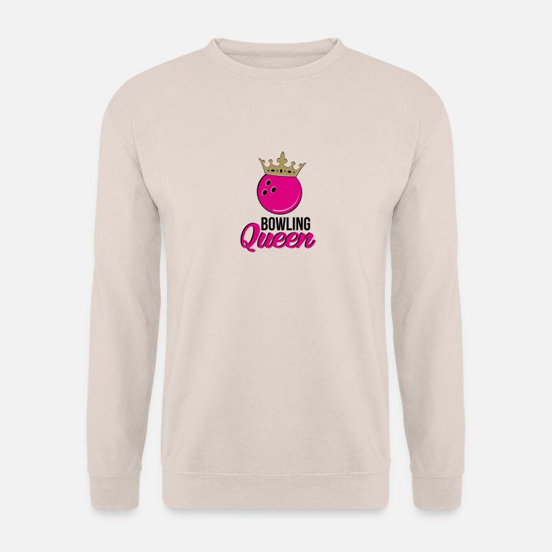 Bowling Queen - Unisex Sweatshirt - sand