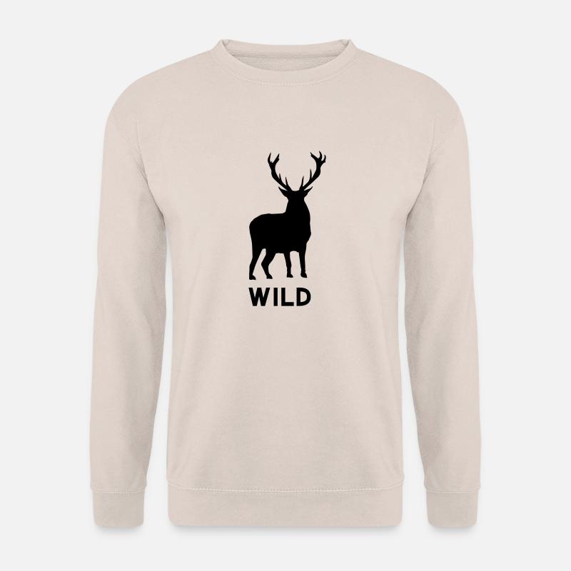Hirsch Wild - Unisex Pullover - Sand