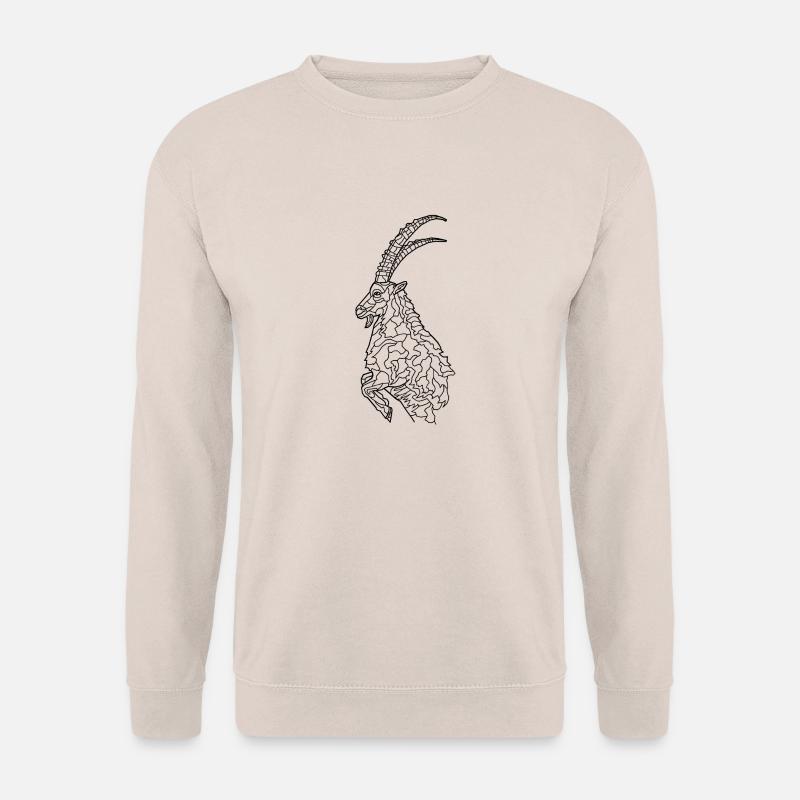 Steinbock - Unisex Pullover - Sand