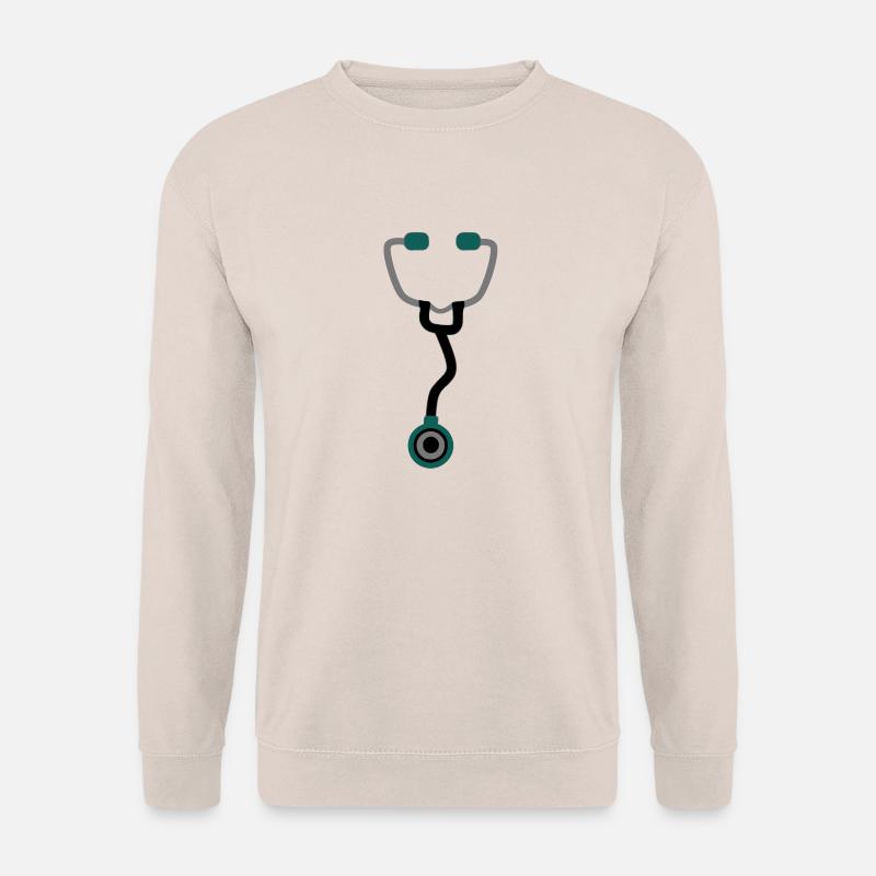 Stetoskop - Unisex Pullover - Sand