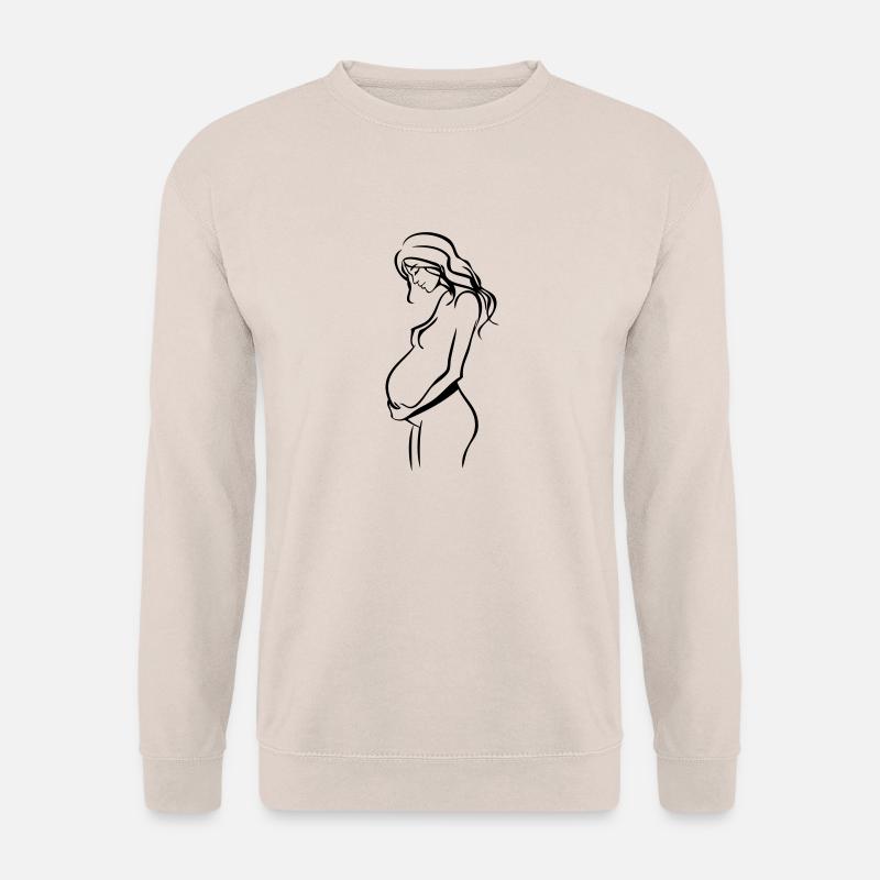 Schwanger freude - Unisex Pullover - Sand