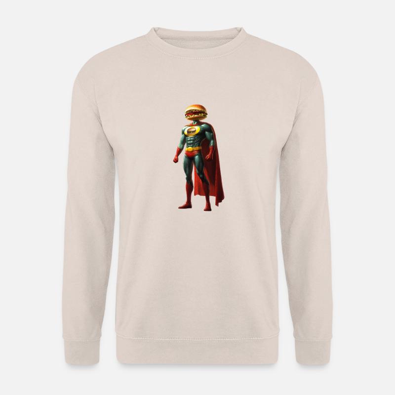 Burger Mann - Unisex Pullover - Sand
