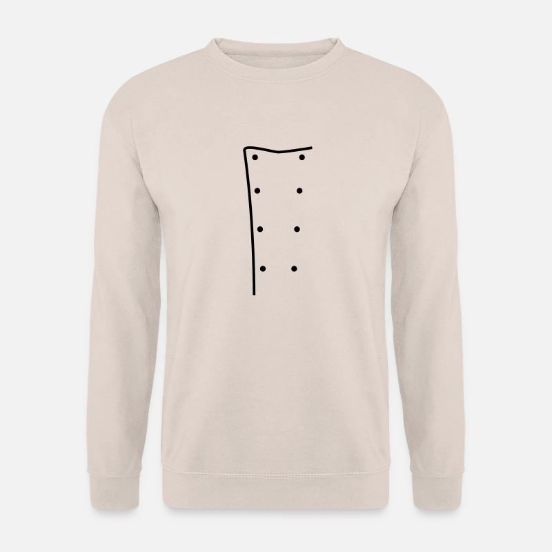 Kochjacke - Unisex Pullover - Sand
