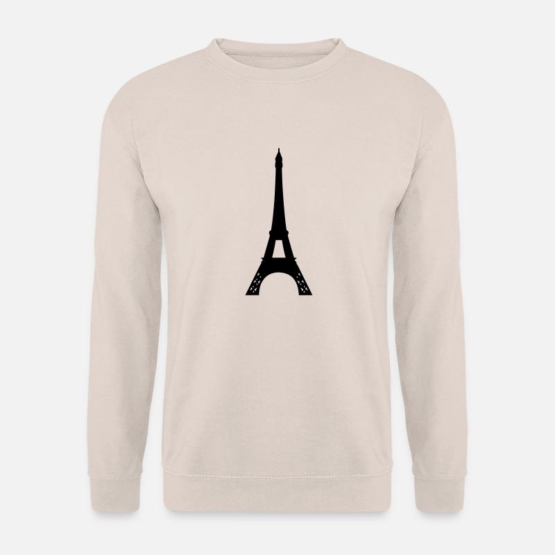 Eiffelturm - Paris - Frankreich - Unisex Pullover - Sand