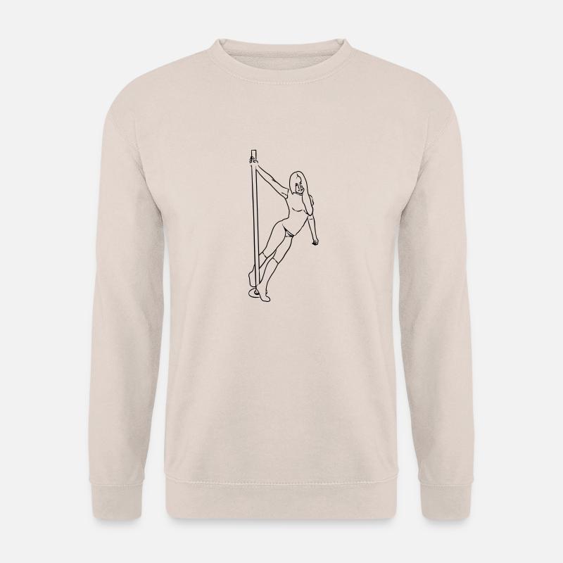 pole dancing - Unisex Sweatshirt - sand