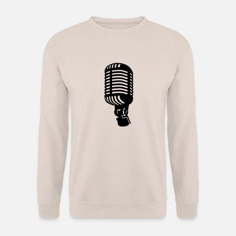 Microphone - Unisex Sweatshirt - sand