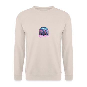 Two Cute Ponies - Magic Queen - Unisex Sweatshirt - sand - Front - Alina (178cm) & Michal (187cm)