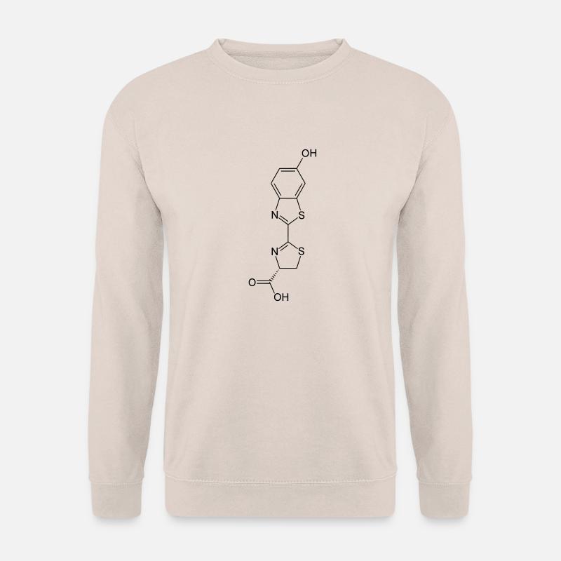 Leuchtend / Glow in the dark firefly luciferin - Unisex Pullover - Sand