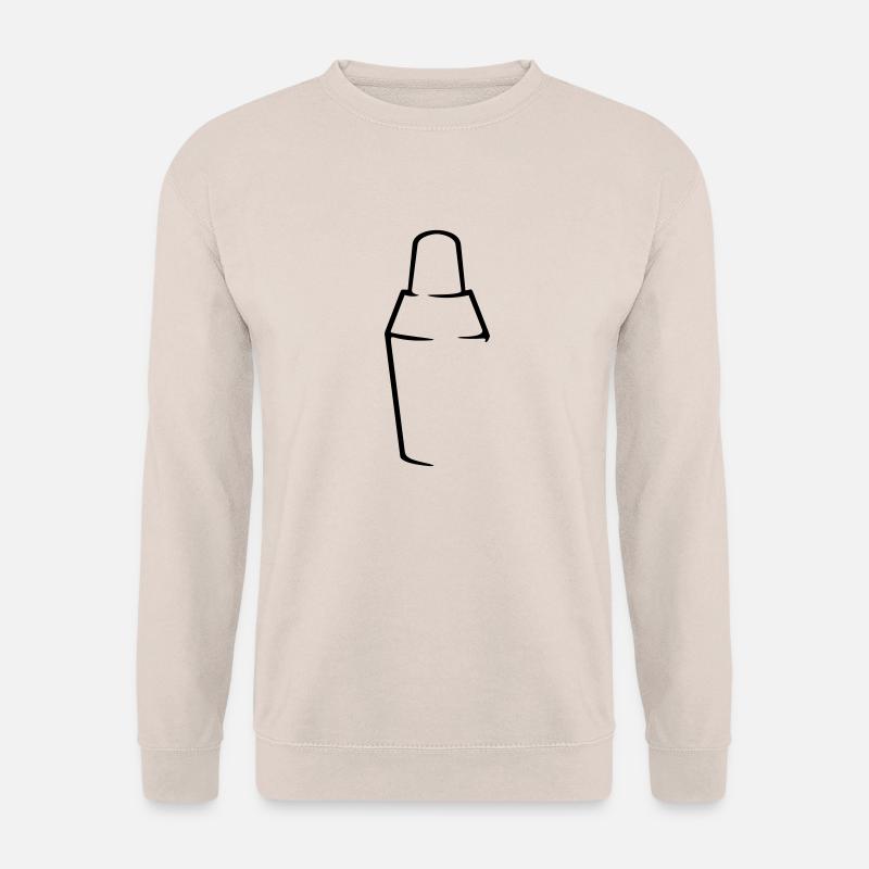 cocktail shaker / Mixer (a, 1c) - Unisex Sweatshirt - sand