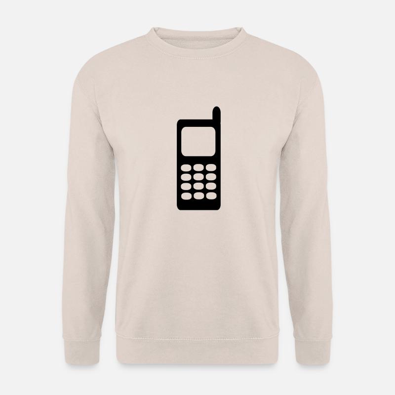 Handy - Telefon - Unisex Pullover - Sand