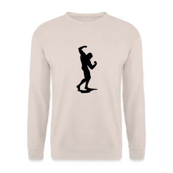 Pose - Unisex Pullover - Sand - Vorne - Alina (178cm) & Michal (187cm)
