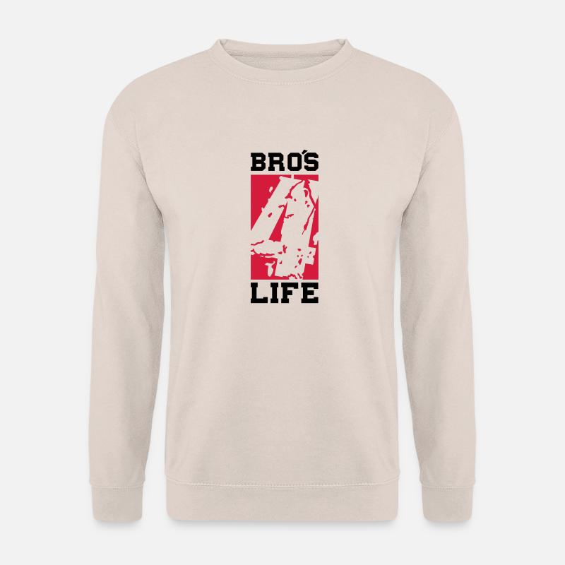 bros_4_life_cb2 - Unisex Pullover - Sand
