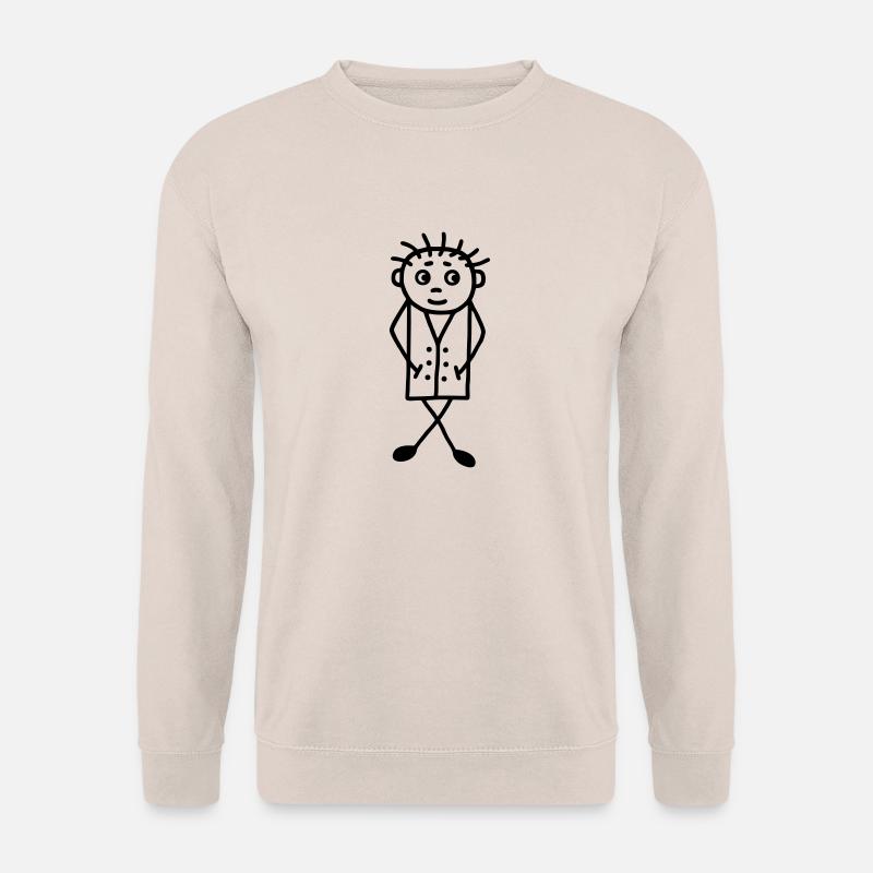 Mann wartet - Unisex Sweatshirt - sand