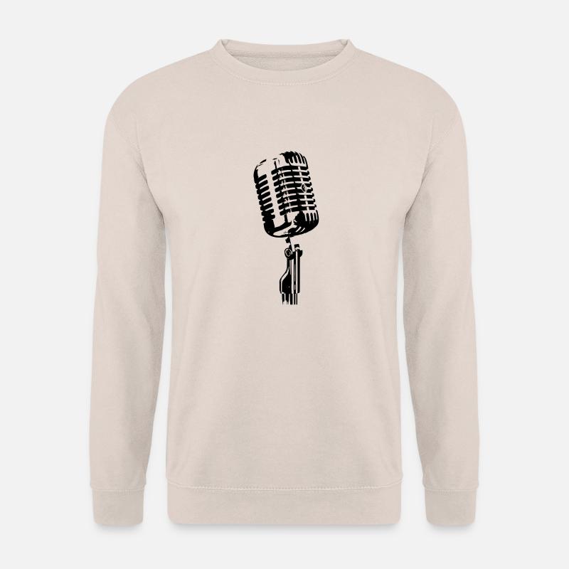 mikrofon - Unisex Pullover - Sand