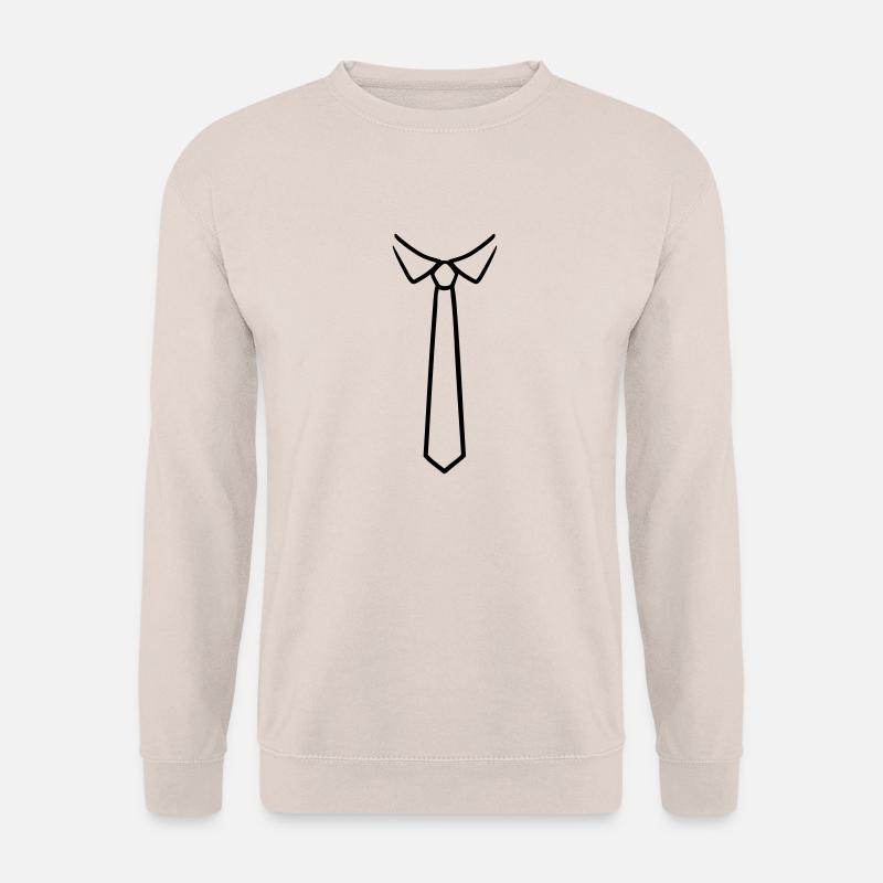 Krawatte - Unisex Pullover - Sand
