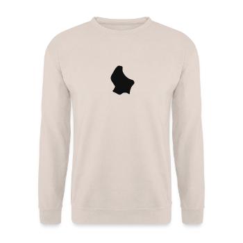 Luxemburg - Unisex Pullover - Sand - Vorne - Alina (178cm) & Michal (187cm)