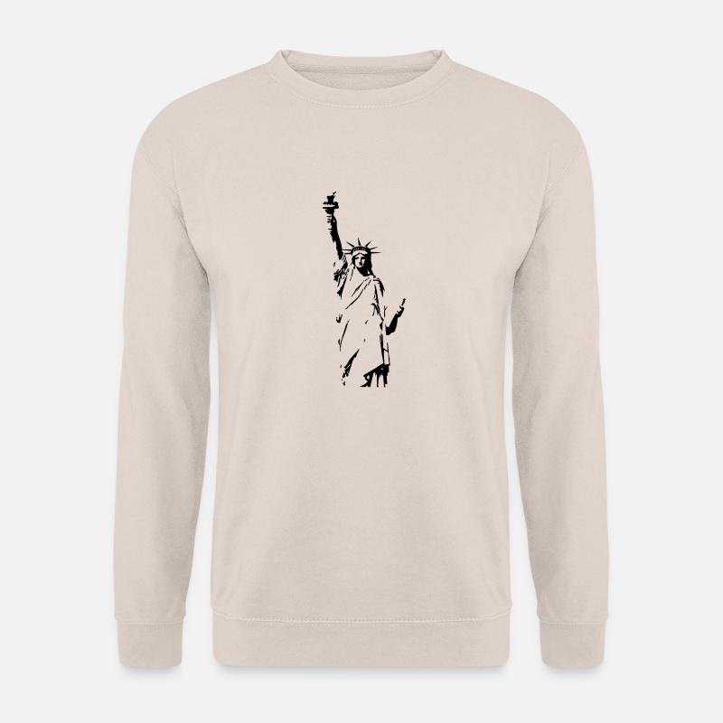 Freiheitsstatue - Unisex Pullover - Sand
