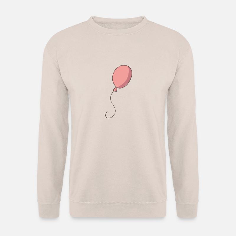 rosa Luftballon - Unisex Pullover - Sand