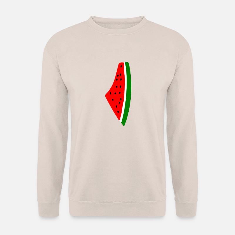 Wassermelone Melone - Unisex Pullover - Sand