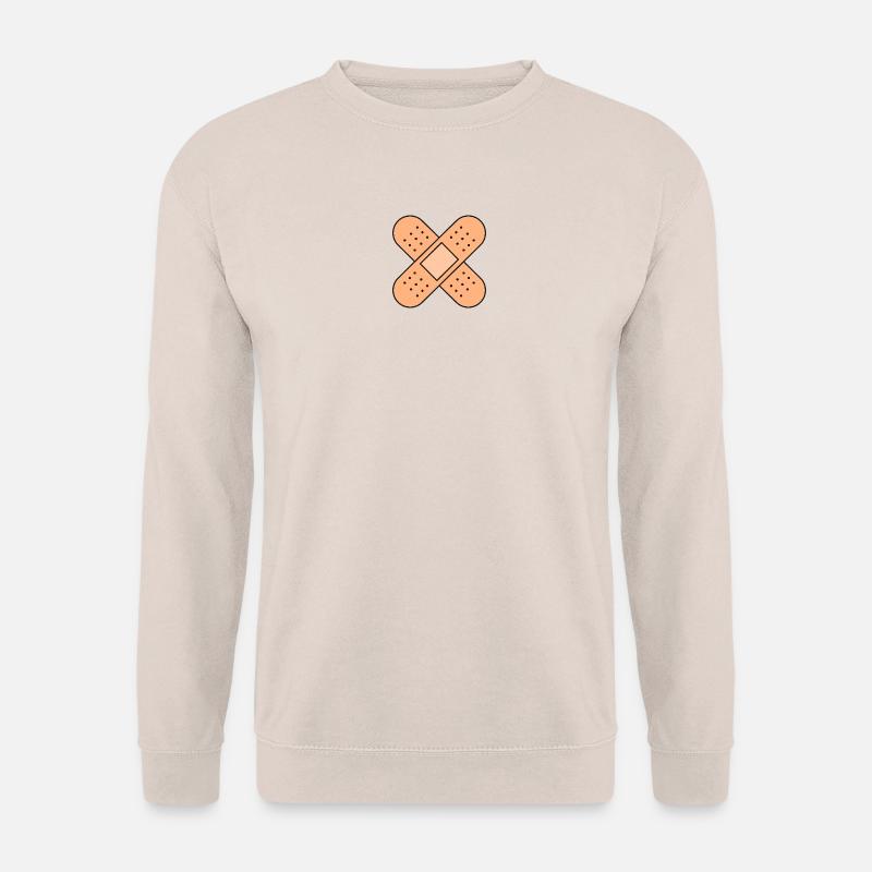 Gips-Kreuz - Unisex Pullover - Sand