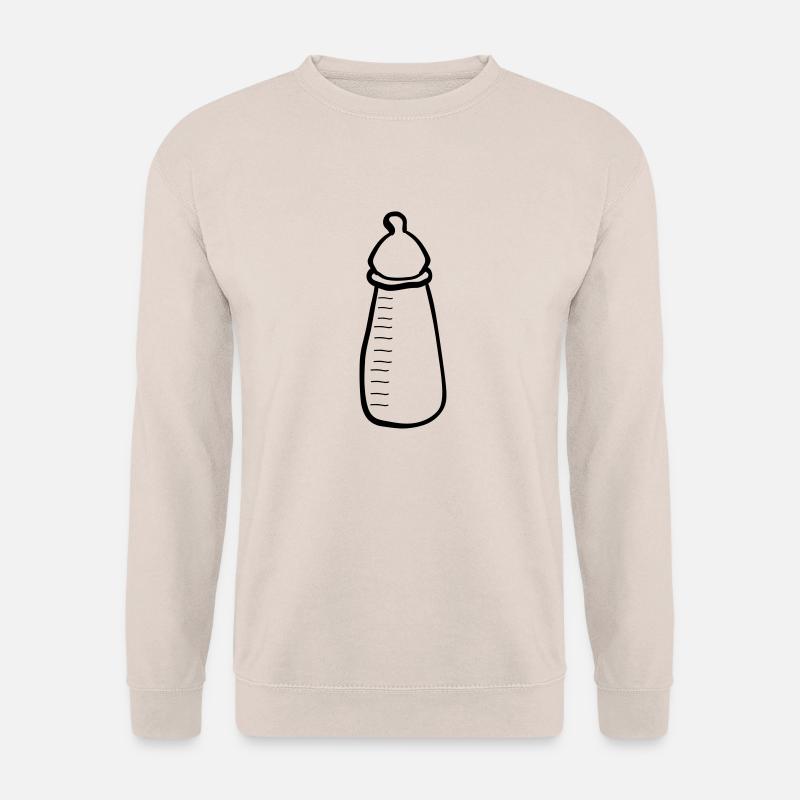 babyflasche_neurtal - Unisex Pullover - Sand
