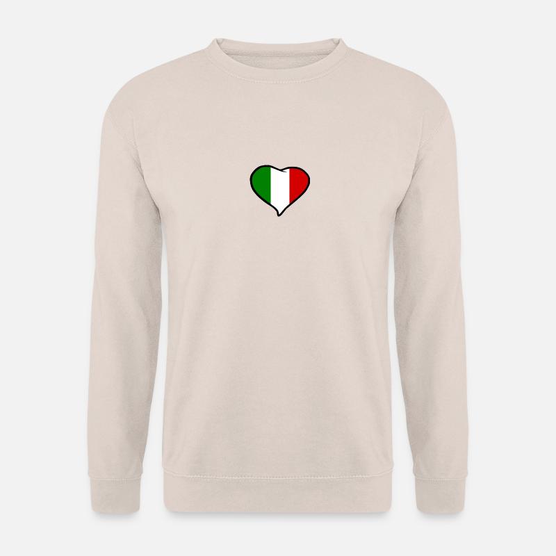 Italien flagge - Unisex Pullover - Sand