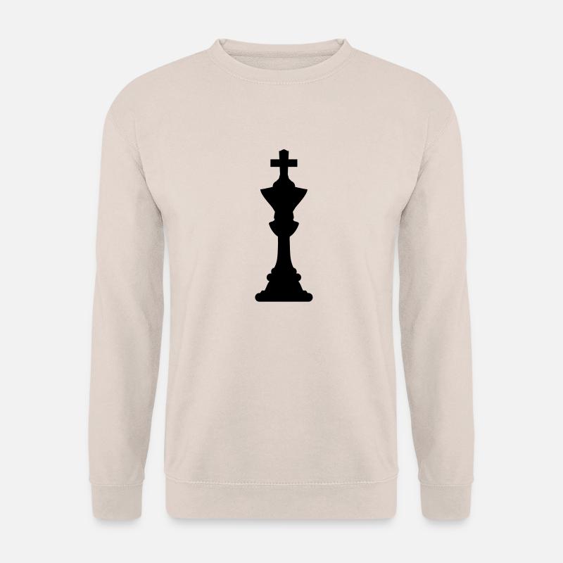 chess Silhouette - Unisex Sweatshirt - sand
