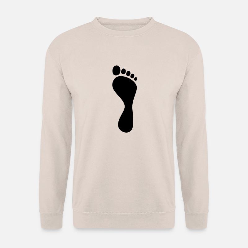 fuss_rechts - Unisex Pullover - Sand