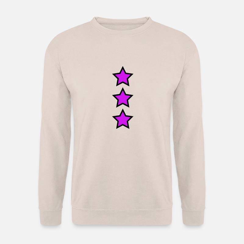 Magenta Sterne - Unisex Pullover - Sand