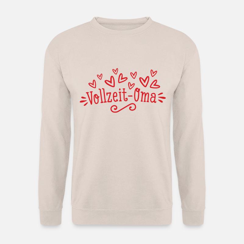 Vollzeit-Oma - Unisex Pullover - Sand