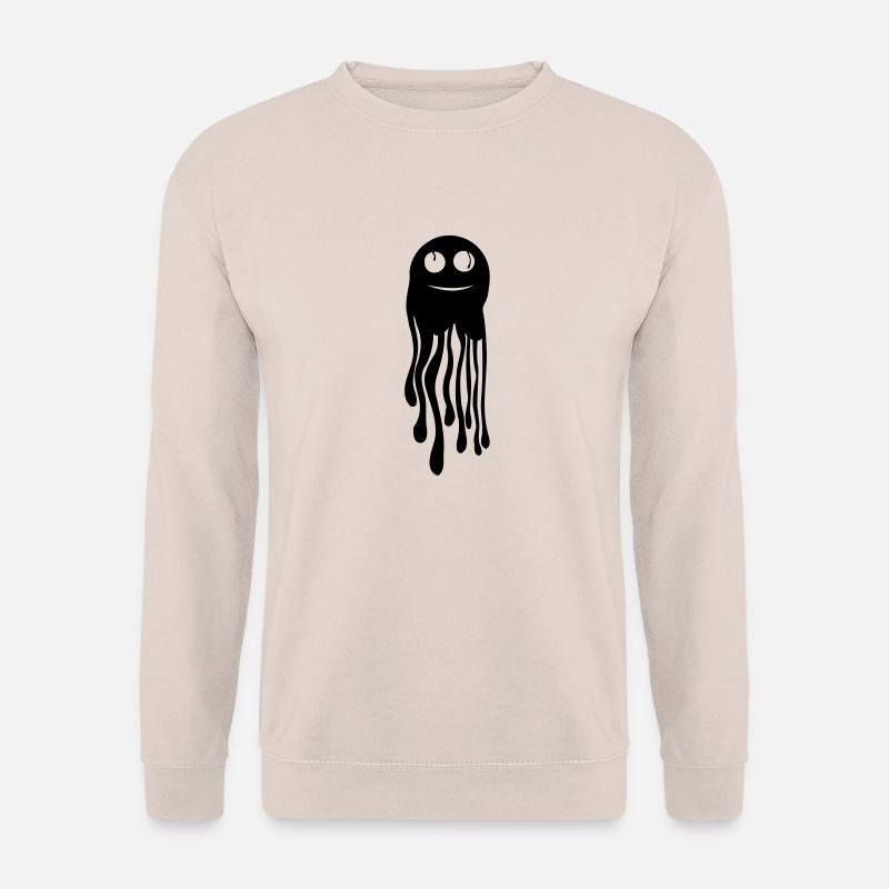 Cute Monster - Unisex Pullover - Sand