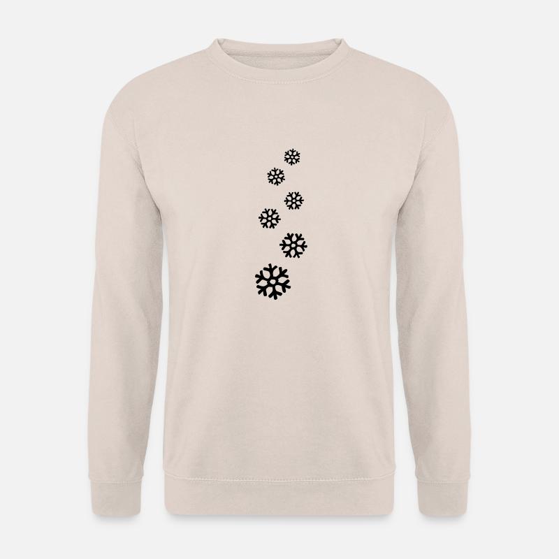 schneeflocken_r1 - Unisex Sweatshirt - sand