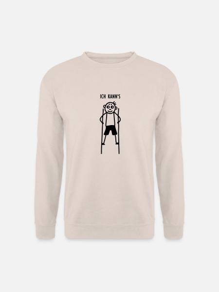 Stelzenlaufen - Ich kann's - Unisex Pullover - Sand