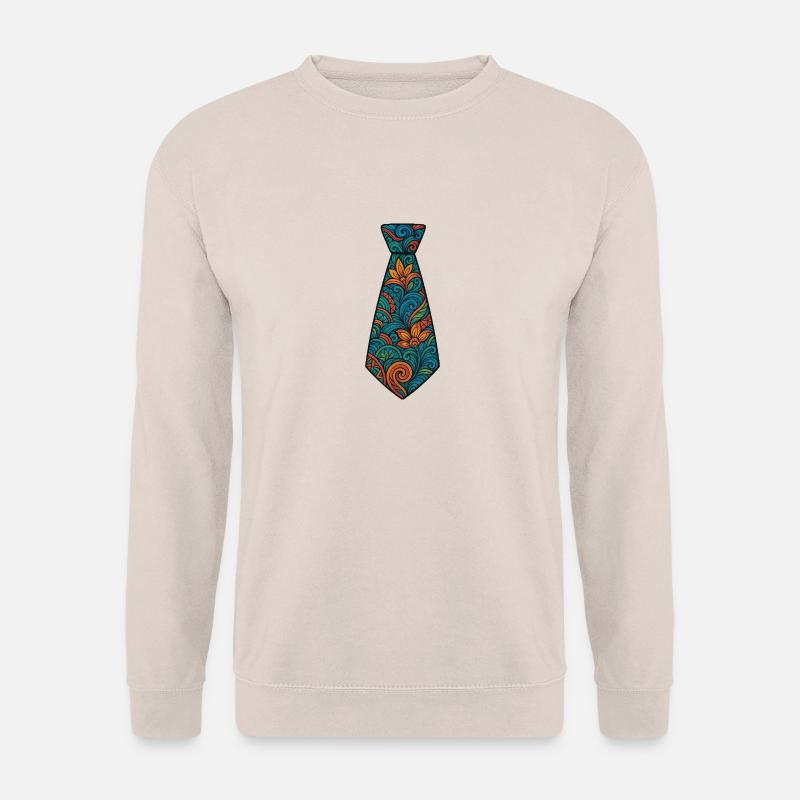 Krawatte - Unisex Pullover - Sand