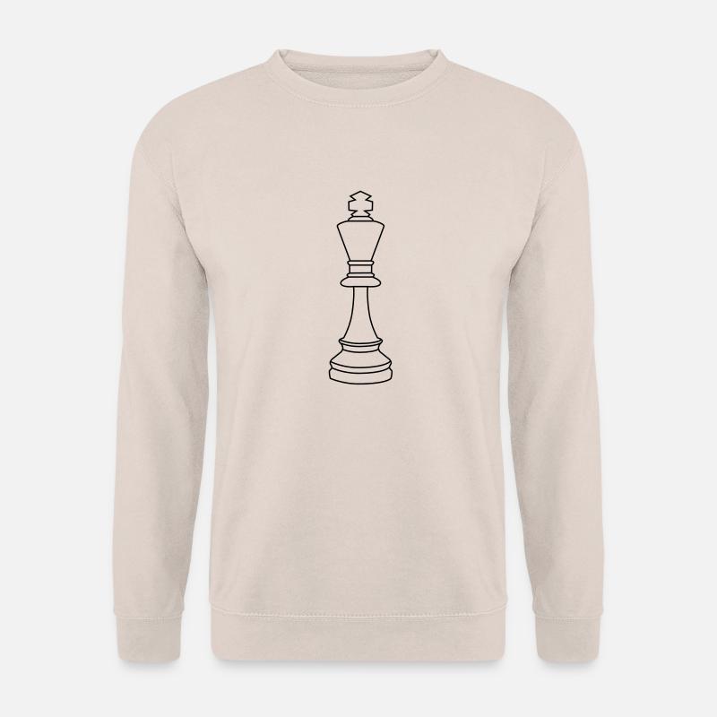 Chess king - Unisex Sweatshirt - sand