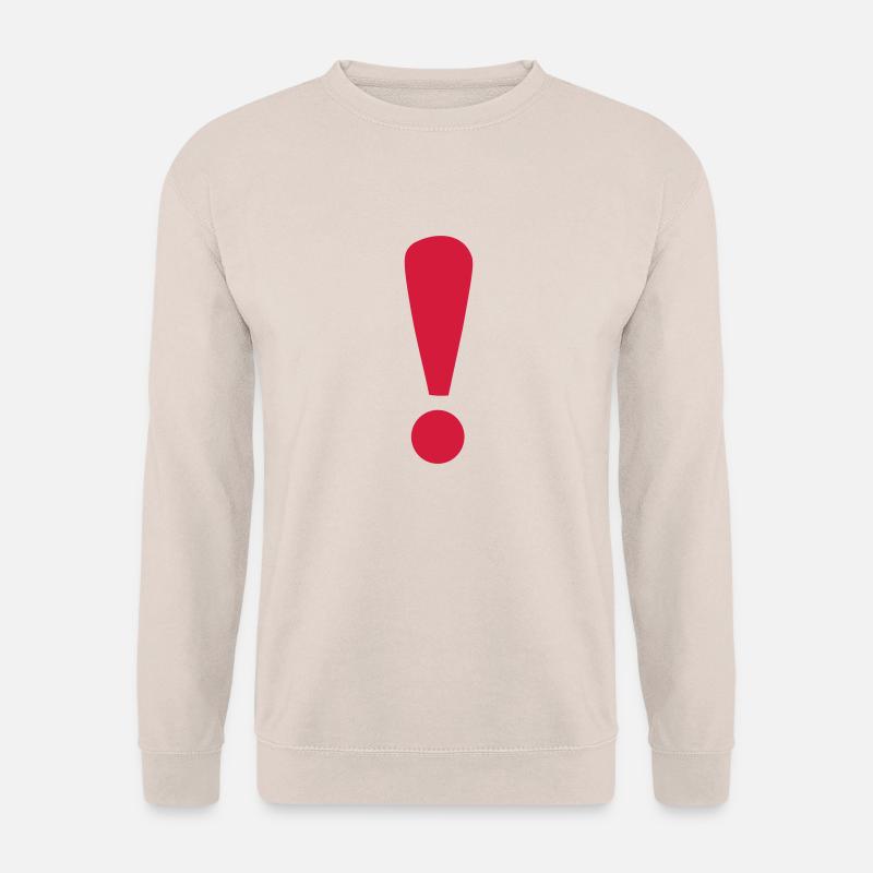 Ausrufezeichen - Unisex Pullover - Sand