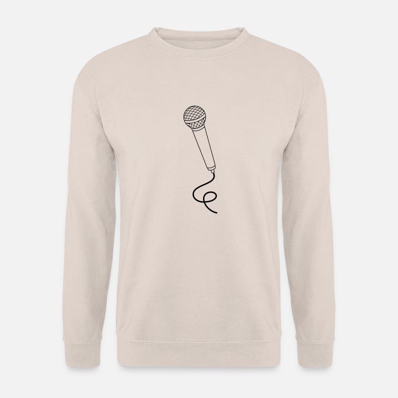 mikrofon - Unisex Pullover - Sand