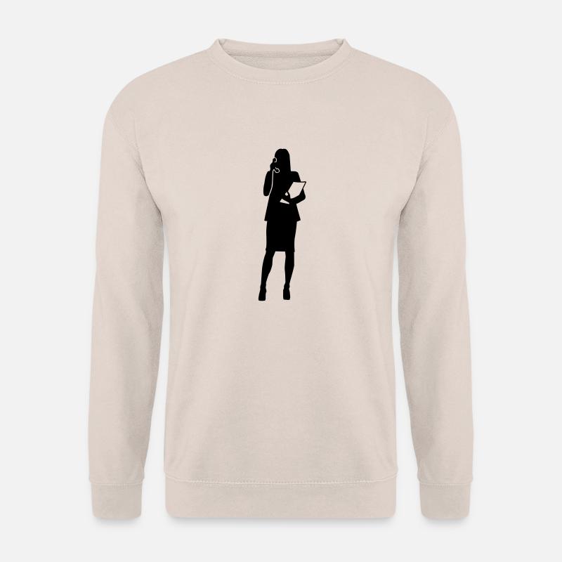 Sekretärin - Unisex Pullover - Sand