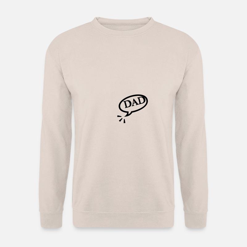 dad (1c) - Unisex Pullover - Sand