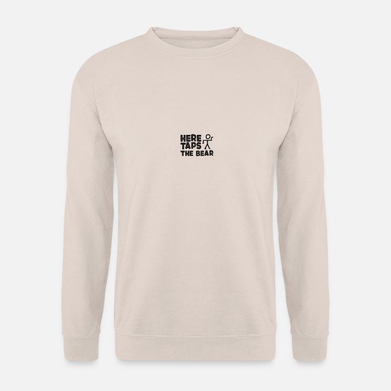 Hier steppt der Bär - Unisex Pullover - Sand