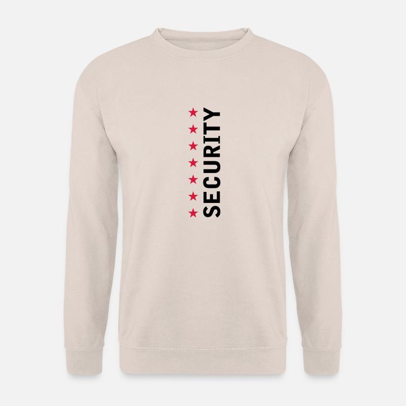 Security Text Logo - Unisex Pullover - Sand