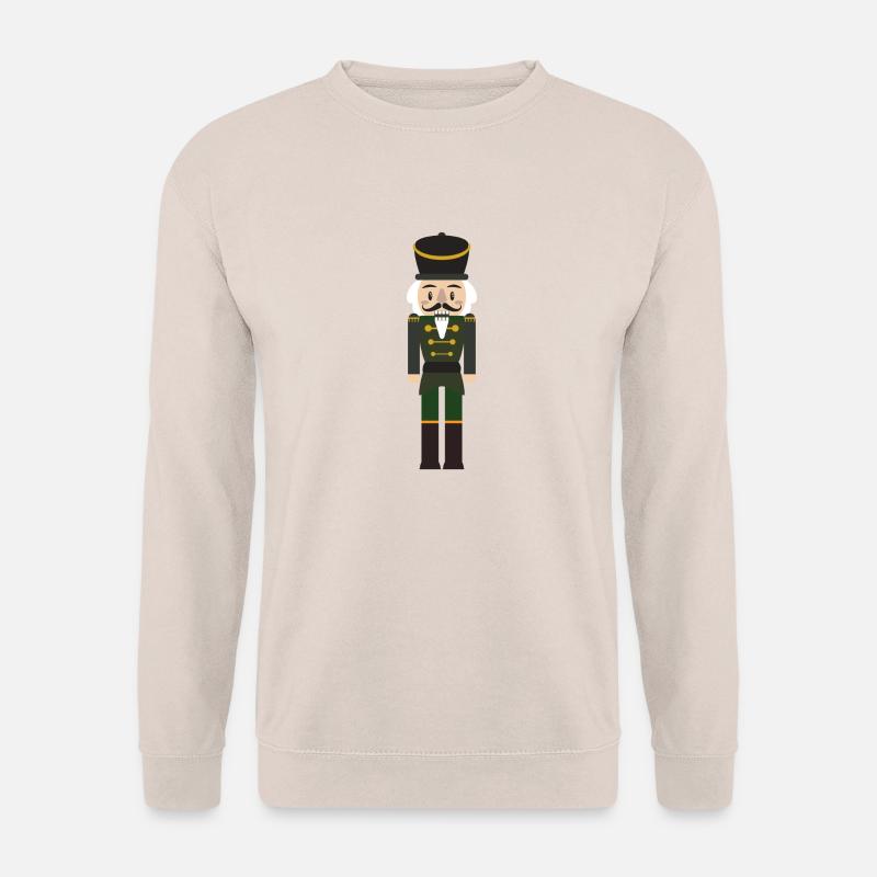 Christmas Nutcracker Sweater - Unisex Sweatshirt - sand
