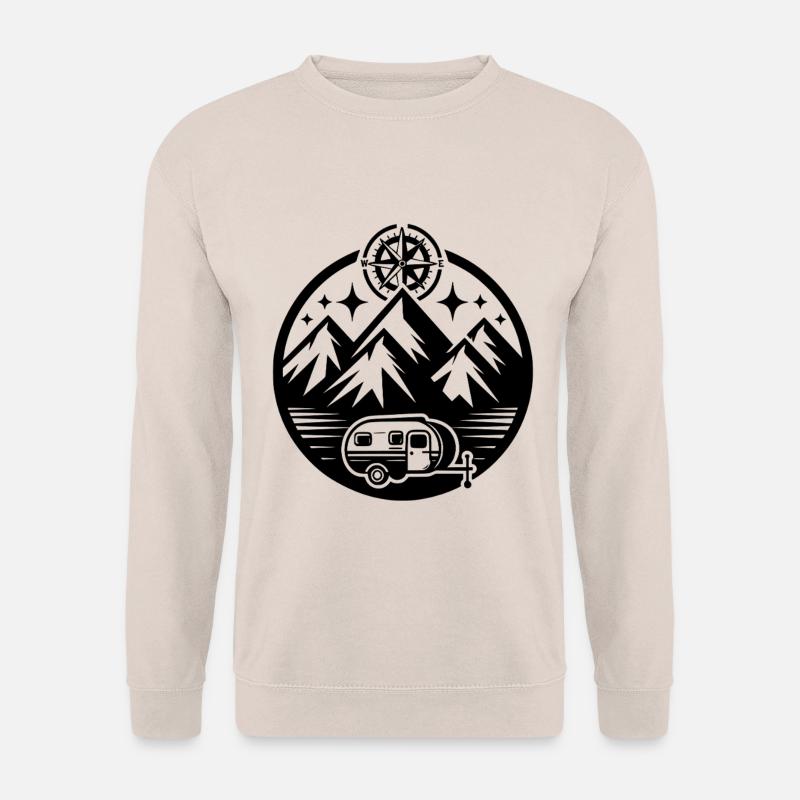 Camping  - Unisex Pullover - Sand
