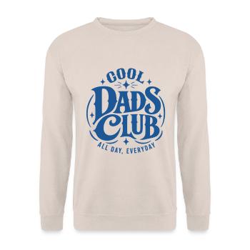 Cool Dads Club - Unisex Pullover - Sand - Vorne - Alina (178cm) & Michal (187cm)