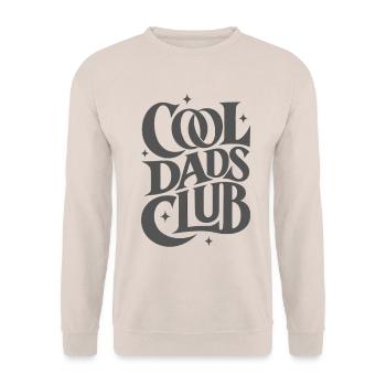 Cool Dads Club - Unisex Pullover - Sand - Vorne - Alina (178cm) & Michal (187cm)