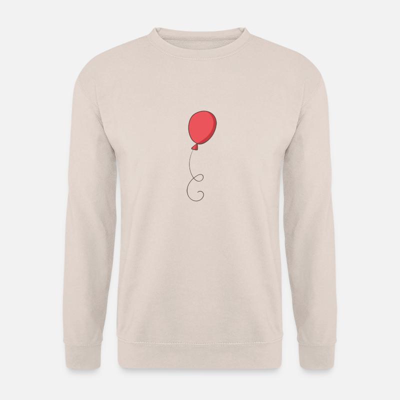 roter Luftballon - Unisex Pullover - Sand